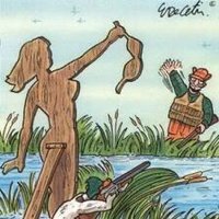 Funny Cartoon of Duck Hunter